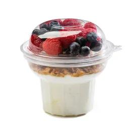 The BOTTLEBOX ® Parfait Dessert Container Base & Lid Combo 12 OZ PET Clear Round 150/Case