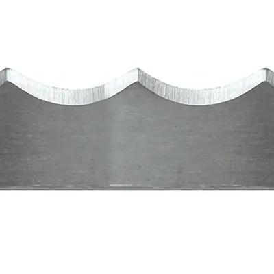 124X0.625 IN Carbon Steel Scalloped 0.022 Gauge 40/Case