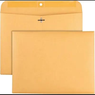 Mailing Envelope 12X9 IN Kraft Paper 28LB Reinforced Clasp Closure 100 Count/Box