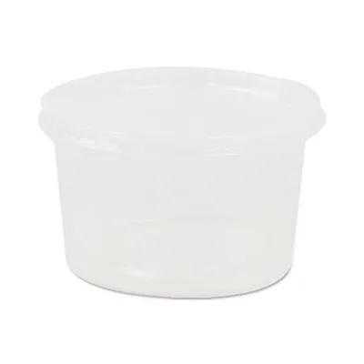 WNA Deli Container Base & Lid Combo 8 OZ PP 250/Case