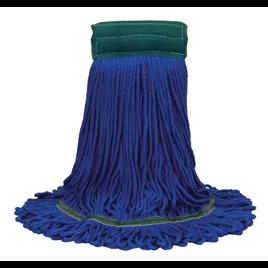 MaxiPlus® Mop Head Medium (MED) Blue Microfiber Loop End 1/Each