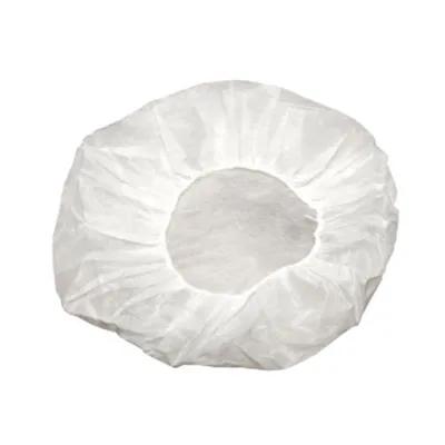 Bouffant Cap Hairnet 21 IN White PP Latex Free 1000/Case