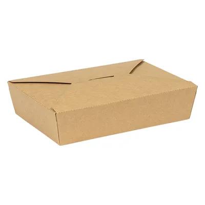 INNOBOX EDGE #2 Take-Out Box 7.75X5.5X1.875 IN Kraft Paperboard Single Wall Poly-Coated Paper Kraft 140/Case