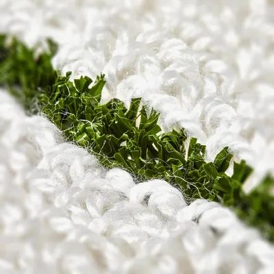 Carpet Bonnet 19 IN Green White 1/Each