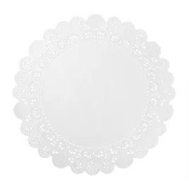 Doily 12 IN Paper White Lace 500 Count/Box