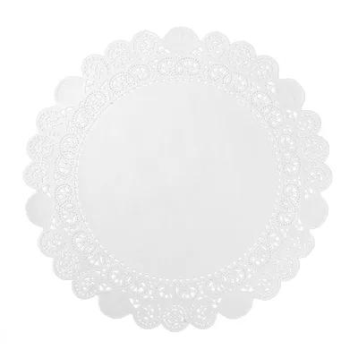 Doily 12 IN Paper White Lace 500 Count/Box