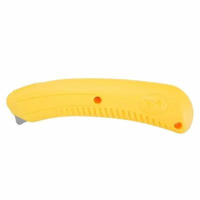 Tape Splitter Yellow Plastic Metal Ergonomic Handle 1/Each