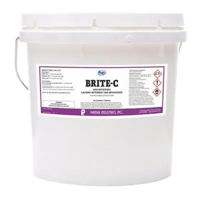 BRITE-C Laundry Bleach Laundry Detergent 15 GAL Color Safe Surfactant Whitening Agent 1/Pail