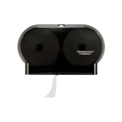 von Drehle Smart-Core Toilet Paper Dispenser 13X7.5 IN Matte Black 1/Each