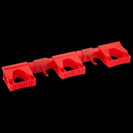 Vikan® Wall Bracket System Red For 4-6 Tools 1/Each