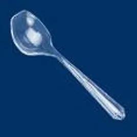 Serving Spoon Plastic Clear 144/Case