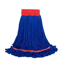 MaxiPlus® Mop Head Large (LG) Blue Microfiber Loop End 1/Each