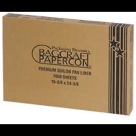 Bagcraft® Pan Liner 1/2 Size 12.125X16.375 IN Paper 2000/Case