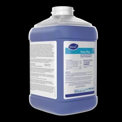 Virex® Plus One-Step Disinfectant Deodorizer 2.5 L Multi Surface Liquid Quat 2/Case