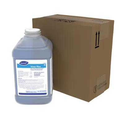 Virex® Plus One-Step Disinfectant Deodorizer 2.5 L Multi Surface Liquid Quat 2/Case