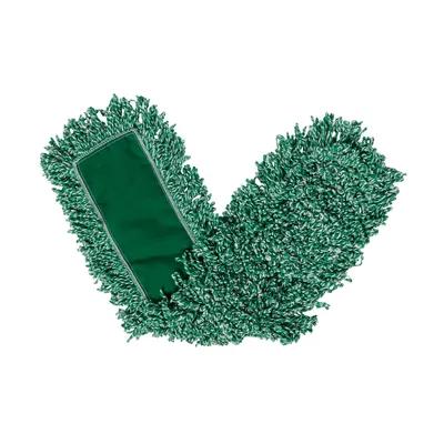 Dust Mop 36 IN Green Microfiber Loop End 1/Each | Imperial Dade