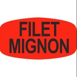 Filet Mignon Label 1000/Roll