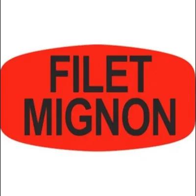 Filet Mignon Label 1000/Roll