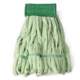 Mop Medium (MED) Green Microfiber Loop End 1/Each