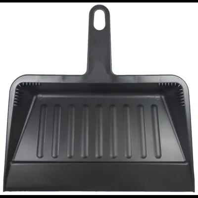 Dust Pan 13.5X12X12 IN Black Plastic 1/Each