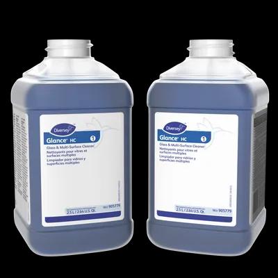 Glance® J-Fill® Window & Glass Cleaner 2.5 L Multi Surface Liquid Concentrate Ammoniated 2/Case