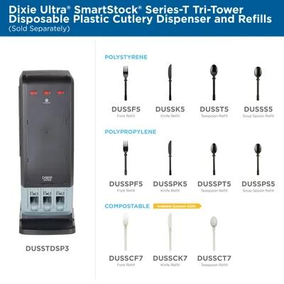 Dixie® Ultra SmartStock® Dispenser Black 1/Case