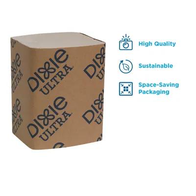 Dixie® Ultra Dispenser Napkins 9.9X6.5 IN Brown 2PLY Single Fold 250 Sheets/Pack 24 Packs/Case 6000 Sheets/Case