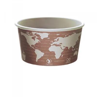 World Art Soup Food Container Base 10 OZ SSPLA Round 1000/Case