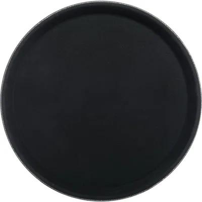 GripLite® Tray 11X1 IN PP Black Round Hand Wash 1/Each