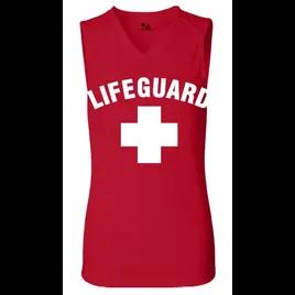 Shirt Ladies Large (LG) Red Lifeguard 3/Pack