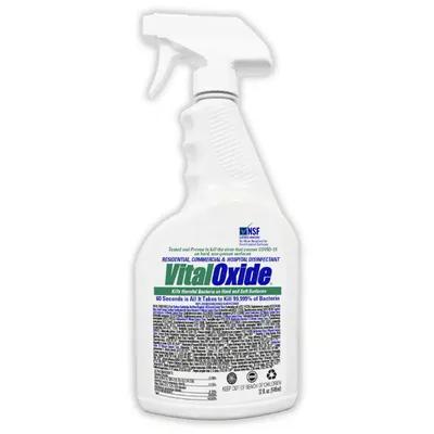 Vital Oxide One-Step Disinfectant 32 FLOZ Multi Surface Heavy Duty Daily RTU Chlorinated 6/Case