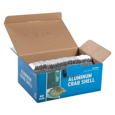 Take-Out Container Base Aluminum Silver 250 Count/Pack 4 Packs/Case 1000 Count/Case