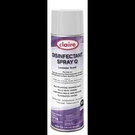 Claire Lavender Disinfectant 17 FLOZ Spray 12/Case