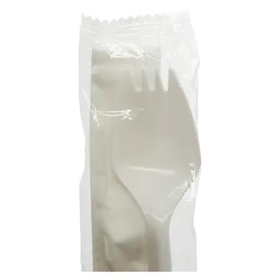 Victoria Bay 2PC Cutlery Kit PP White Medium Weight With Napkin, Spork 1000/Case