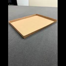 Take-Out Tray 14X18X1 IN Paperboard Kraft Rectangle 100/Case