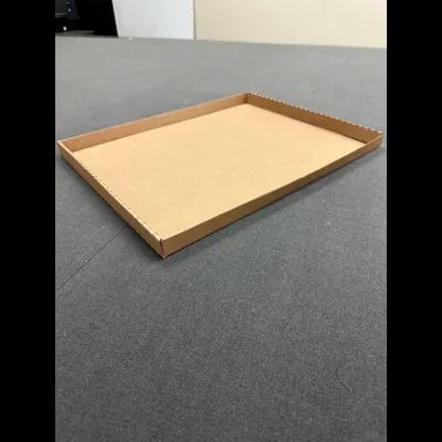 Take-Out Tray 14X18X1 IN Paperboard Kraft Rectangle 100/Case