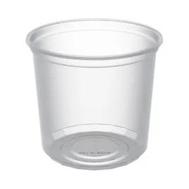 MicroLite® Deli Container Base 24 OZ PP Clear 500/Case