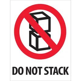 Roll Labels 4X3 IN Do Not Stack 500/Roll