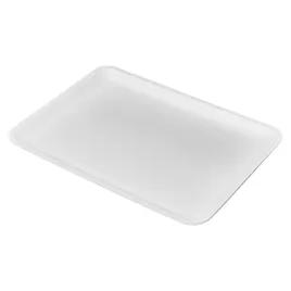 9SHD Meat Tray 9.25X12.31X0.75 IN Polystyrene Foam White Heavy 200/Case