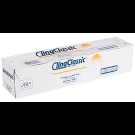 ClingClassic Cling Film Cutter & Roll 24IN X2000FT Plastic Clear 1/Roll