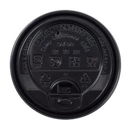 Lid Black For 12-24 OZ Hot Cup 1000/Case