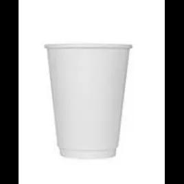 KARAT 12 OZ, WHITE PAPER INSULATED DOUBLE WALL HOT CUP (500)
