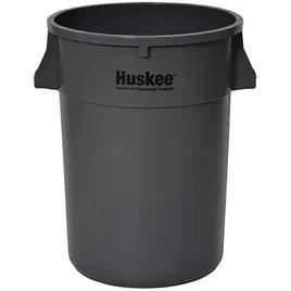 Huskee™ Trash Can 44-176 GAL 176 QT Gray Round Plastic 1/Each