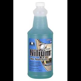 Nilodor® Nilium Odor Neutralizer Original Scent Blue Liquid 32 FLOZ Water Soluble 6/Case