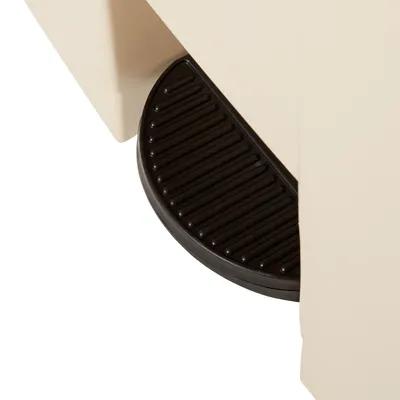 Trash 1-Stream Trash Can 16.1X19.8X26.5 IN 18 GAL 72 QT Beige Resin With Hinged Lid Step-On 1/Each