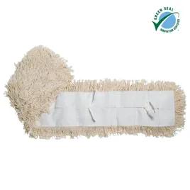 Dust Mop Refill 36X5 IN White Polyester 4PLY Cut End Tie On Tight Twist 1/Each