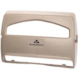 Safe-T-Gard® Toilet Seat Cover Dispenser 11.75X2.5X11.75 IN Gray 1/2 Fold 1/Each