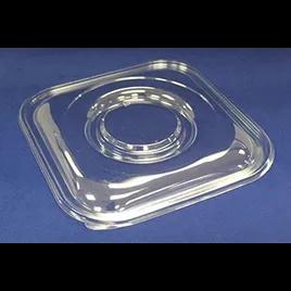 Lid Dome 13X13X1 IN PET Clear Square For Container 80/Case