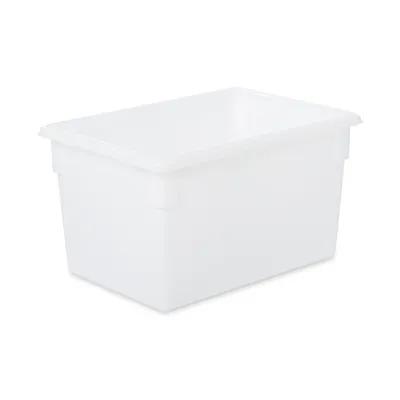 Food Storage Box 26X18X15 IN White HDPE Food Safe 6/Case