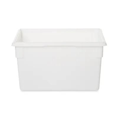 Food Storage Box 26X18X15 IN White HDPE Food Safe 6/Case